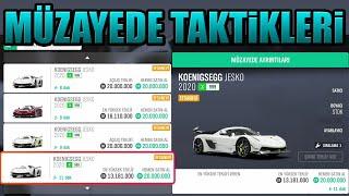 MÜZAYEDE EVİNDE ARABALAR NASIL 20000000 CR SATILIR?  Forza Horizon 4