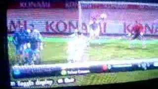 Pro evolution soccer 2008 pes 2008 master goal Chimbonda