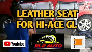 LEATHER SEAT FOR HI-ACE GL 2016