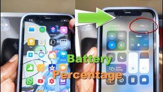 How to Add Battery Percentage Sign or View iPhone 11 & iPhone 11 Pro Max