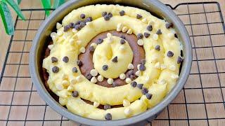 Delicious and Quick Cake recipe - Chocolate Cake with Custard You will bake this cake every day