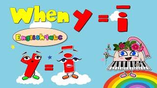 The Letter Y  Long Vowel i   English4abc  Phonics Song