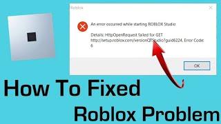 How to fix roblox_ An error occured while starting roblox studio error windows 1087  2023