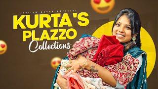 నా kurtas and plazzo collections #viral #trending #kurtacollection #mydresscollection #outfitideas