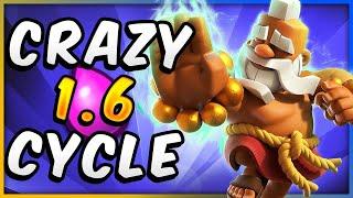 1.6 ELIXIR CHEAPEST MONK DECK in CLASH ROYALE