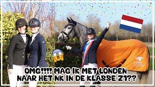 MAG IK MET LONDEN NAAR DE NEDERLANDSE KAMPIOENSCHAPPEN??? ️ #joanneneidhoferhorses #vlog407