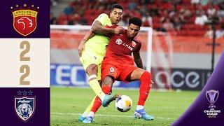 High pressure match  Shanghai Port CHN - Johor MAS  Highlights  AFC Champions League Elite™