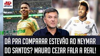 Gente AO CONTRÁRIO do Neymar no Santos o Estevão no Palmeiras... Mauro Cezar FAZ BAITA ANÁLISE