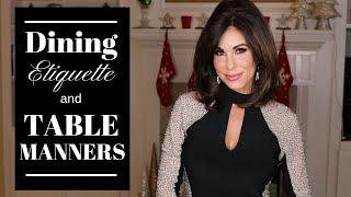 Dining Etiquette 101 - Table Manner Tips and Tricks  TOPICS WITH TRACY