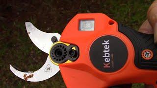 Very strong electric pruning shears from Kebtek Amazing really