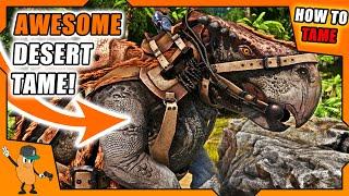 HOW TO TAME A MORELLATOPS  BEST FOR SURVIVING THE DESERT  ARK How To Tame Series