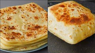 Egg Milk Paratha Recipe  Egg Milk Flatten Bread  Easy & Delicious Paratha Recipe  NOven Foods