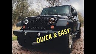 How to Wire Jeep Wrangler Halo Headlights