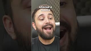 COMO EXCLUIR UMA TAREFA CRIADA PELO APP GOOGLE TAREFAS #shorts