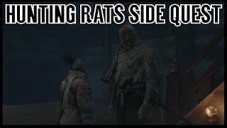 Sekiro Shadows Die Twice Hunting Rats Side Quest - How to Find All Rats in Ashina Rat Locations