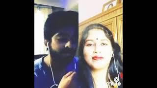 Sandalee with Music Composer G.V.Prakash