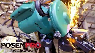 Review and test of the machine for sharpening chainsaw chains POSENPRO PGSS220.