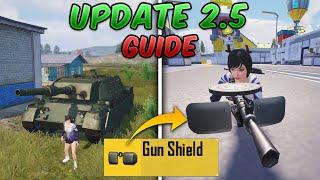 New Update 2.5 PUBG Mobile Imagiversary Update Tanks Gun Shield World of Wonders Guide