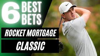 6 Best Golf Bets for the 2024 Rocket Mortgage Classic  PGA Picks & Predictions  The Par 3