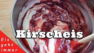 Mein Kirscheis Rezept  cremiges erfrischendes Eis einfach selber machen