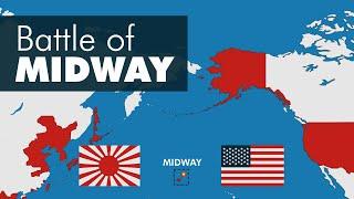 Battle of Midway How the US won over the Japanese Navy in World War 2 - Animated History