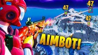 THE POWER OF AIMBOT..  Fortnite Funny and Best Moments Ep.640