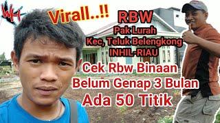 Virall.... Rbw Binaan Belum Genap 3 Bulan Sudah Ada 50 Titik Inap