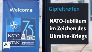 Gipfeltreffen NATO-Jubiläum im Zeichen des Ukraine-Kriegs  BR24