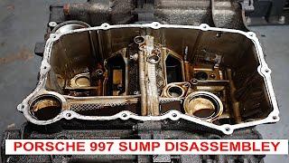 STRIPPING THE BORE SCORED PORSCHE 997  SUMP DISASSEMBLY PART 6 