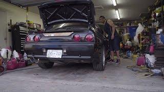 Nissan Skyline R32 - ISR Turbo Back Exhaust Install Day