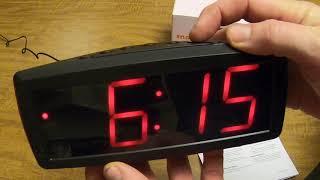 How to set the Alarm on the ONN Alarm Clock