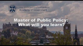 Master of Public Policy