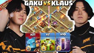 Klaus and Gaku BREAK Clash of Clans with INSANE ARMIES Clash of Clans Esports