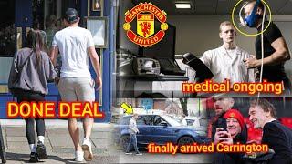 Medical Confirmed Bid accepted man utd 3rd summer signing man utd transfer news today sky sports