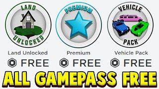 How To Get ALL BROOKHAVEN GAMEPASSES For FREE Roblox Brookhaven Rp Earn Robux From Games 2021