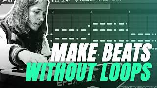 HOW TO MAKE A MELODY AND BEAT FROM SCRATCH BEGINNERS TUTORIAL  How To Make a Beat Without Loops 