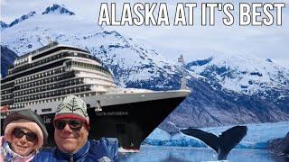 Best Day Ever in Alaska  Endicott Arm & Dawes Glacier  Surrounded By Whales  Holland America Line