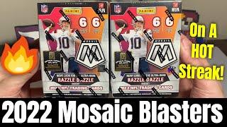 *The Mosaic Football Hot Streak Continues* With These 2022 Mosaic Football Blaster Boxes