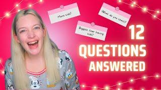 12 AMA QUESTIONS ANSWERED  Get to Know Me for the 12th Day of Vlogmas 2022