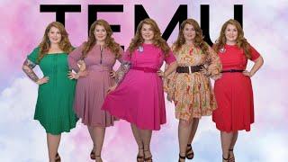 Temu Spring Plus Size Haul  June 2024 #temu #temuplussize