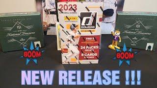 NEW RELEASE 2023 Donruss Baseball Hobby Box Rip.