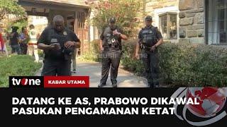Hadiri 17 an di AS Prabowo Dapat Penjagaan Khusus Tim Secret Service  Kabar Utama tvOne