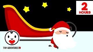 Baby Sensory - High Contrast Animation - Christmas Lullaby - 2 Hours of Gentle Sleep Music