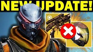 Wow... The BEST DPS Weapon in Destiny 2 just got Nerfed...