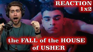 The Fall of The House of Usher 1x2 REACTION The Masque of the Red Death- This rain aint purple