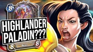 HIGHLANDER PALADIN This Time?  Saviors of Uldum  Hearthstone