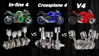 In-line 4 ️ Crossplane 4 ️ V4  Whats Really the Difference?  MUST WATCH