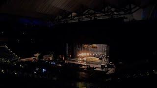 Margaret Court Arena transforms for Tosca