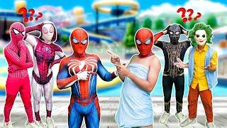 PRO 5 SPIDER-MAN Team  Hey KID SPIDER MAN & KID JOKER Amazing Adventure Action in Real Life #2