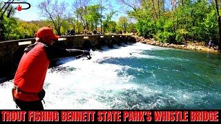 Trout Fishing Bennett Springs State Parks Whistle Bridge